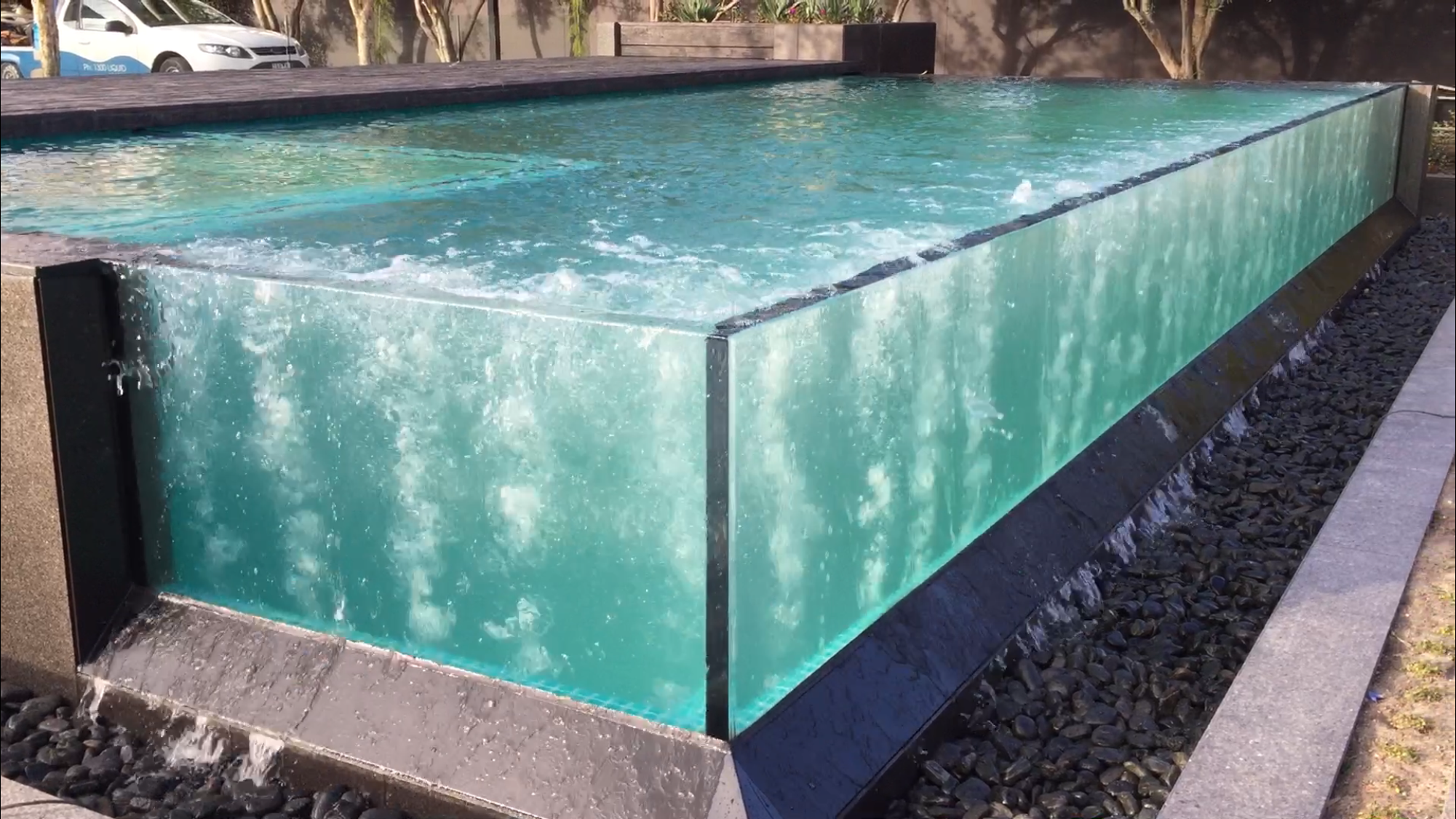 L-shaped swimming pool designs - Leyu Г-образные конструкции бассейнов - Leyu