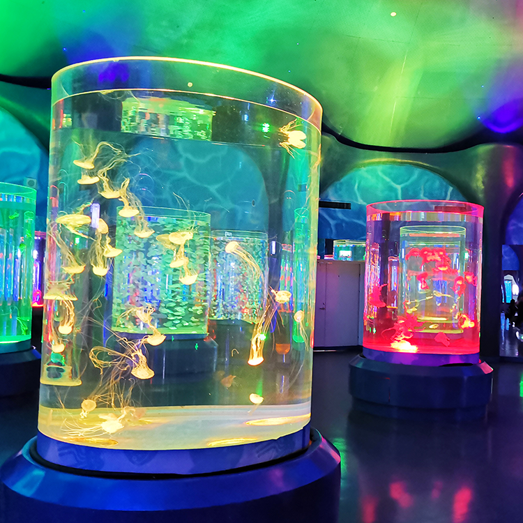 Leyu Acrylic Jellyfish Tank Supplier Поставщик акриловых резервуаров для медуз Leyu