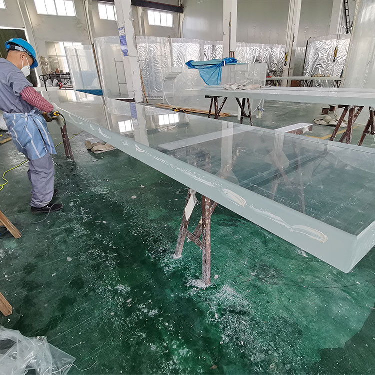 Acrylic wall panel swimming pool Бассейн из акриловых стеновых панелей